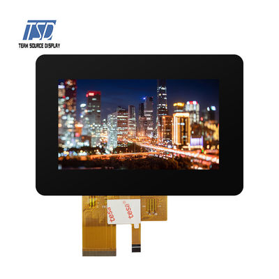 4,3 модуль RGB 24bits дисплея стекла TFT LCD IPS разрешения дюйма 800*480