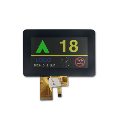 Емкостный экранный дисплей касания TFT LCD, водитель дюйма ST7282 CTP Lcd Tft 4,3