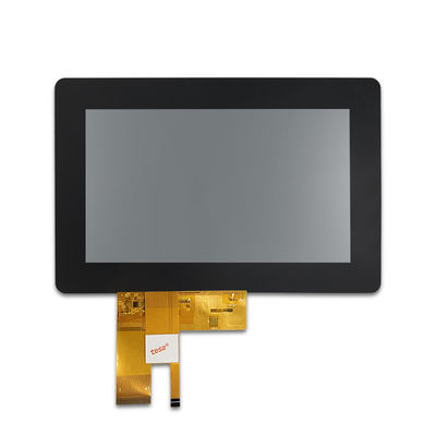 7 яркость разрешения 300cd/m2 экрана касания 800x480 дюйма PCAP Transmissive