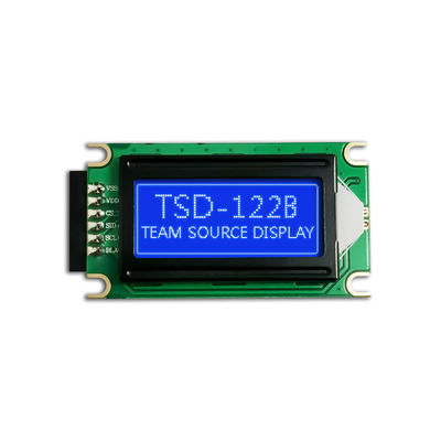 Зона взгляда режима 45x15.5mm модулей 1202 STN YG LCD характера ST7066U-01