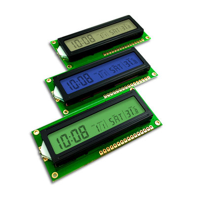 Зеленый цвет 1602 модулей LCD характера голубой желтый освещает водителя контржурным светом ST7066-0B