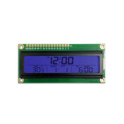 Водитель точек ST7066U-0R модулей 16x2 LCD характера 1/5BIAS STN