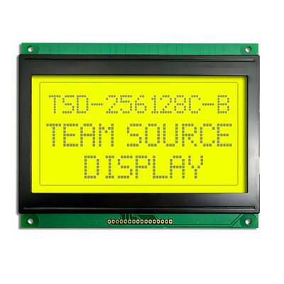 Модуль экранного дисплея LCD изготовленного на заказ графика УДАРА 256x128 STN голубого Transmissive положительного Monochrome