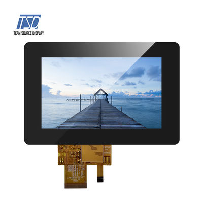 Дисплей 800x480 дюйма TFT LCD ILI5480 IC 500nits 5 с экраном интерфейса TFT LCD TTL