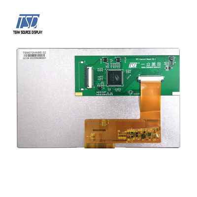UART 7 дюймов 500 нит 800x480 TN RGB Smart LCD Модуль PN TSM070WVBE-32