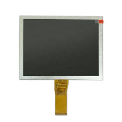 Панель RGB-24bit LCD экрана дюйма 800x600 12 часов 8,0 взаимодействует 24LEDs для промышленного применения