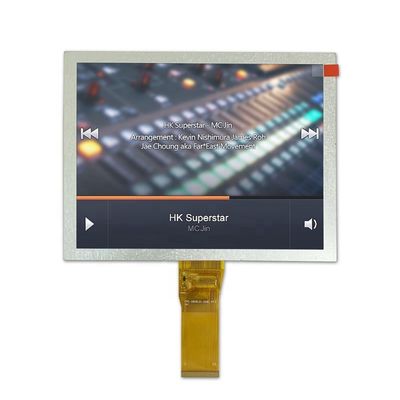 Панель RGB-24bit LCD экрана дюйма 800x600 12 часов 8,0 взаимодействует 24LEDs для промышленного применения