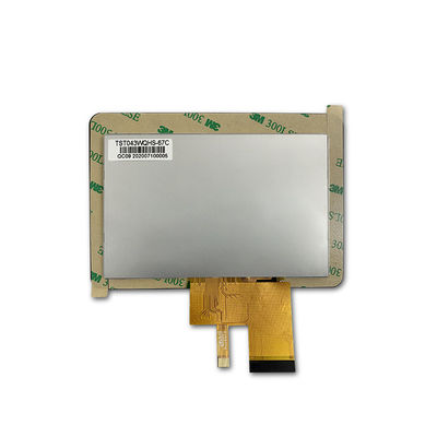 экранный дисплей касания 900cdm2 TFT LCD, дисплей FT5316 CTP 4,3 Tft