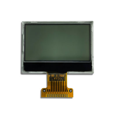 Положительный COG LCD показывает 25.58x6 активная область 128x64 ставит точки угол наблюдения 6 часов