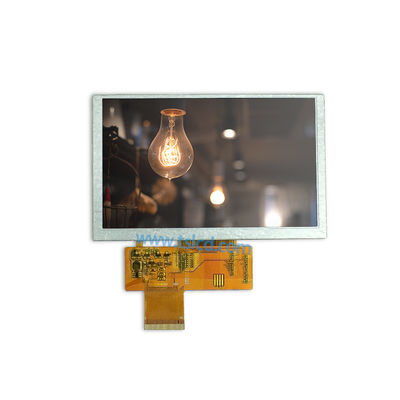 RGB взаимодействует 5 экран дисплея дюйма 480x272 300nits TFT LCD с ST7257 IC