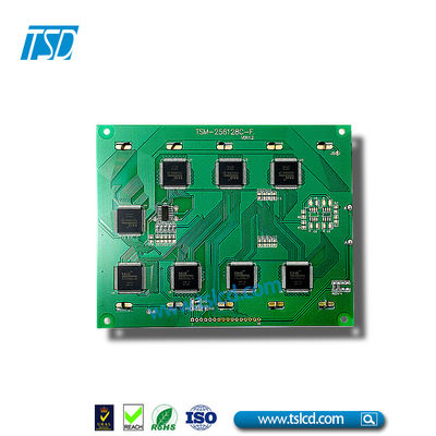 модуль LCD УДАРА 256x128 STN FSTN с голубым и желтым зеленым цветом освещает контржурным светом