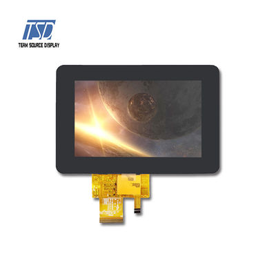 Экран дисплея дюйма 800x480 TFT LCD ILI5480 IC 500nits 5,0 с интерфейсом TTL