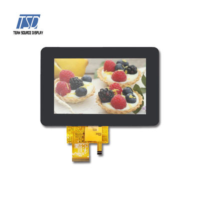 Экран дисплея дюйма 800x480 TFT LCD ILI5480 IC 500nits 5,0 с интерфейсом TTL