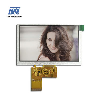 5,0 экран дюйма 800x480 ST7262 IC 500nits TFT LCD с интерфейсом TTL