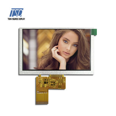 5 модуль 800xRGBx480 дисплея IPS TFT LCD интерфейса TTL дюйма