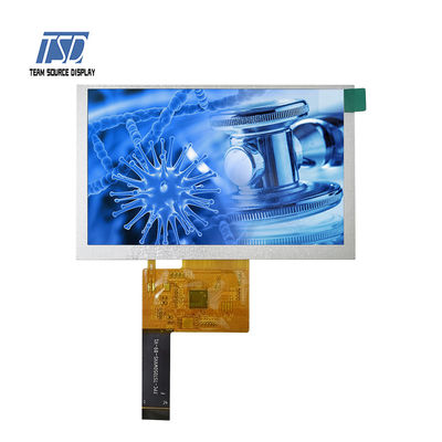 800x480 панель IPS LCD интерфейса дюйма SPI разрешения 5